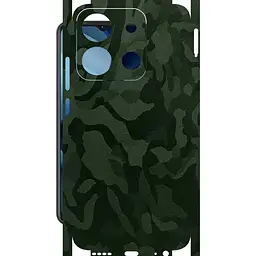 Захисна плівка StatusSKIN для Itel A05s Корпус Вініл Камуфляж зелений
