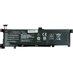 Акумулятор PowerPlant для ноутбуків ASUS A401L (B31N1424) 11.4V 4150mAh (NB431267) - мініатюра 2