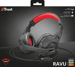 Гарнітура ігрова Trust GXT 307 Ravu 3.5 мм Black (22450_Trust) - мініатюра 7