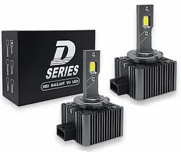 Лампи LED D1S D-Series 70W 14000Lm CSP DC12V 6000K IP68 +200% - мініатюра 4