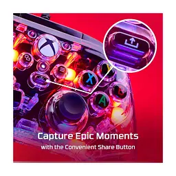 Геймпад HyperX Clutch Gladiate RGB for PC/Xbox Clear (7D6H2AA) - миниатюра 10