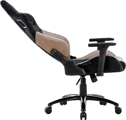 Геймерське крісло GT Racer чорне з коричневим (X-2420 Black/Brown) - мініатюра 6