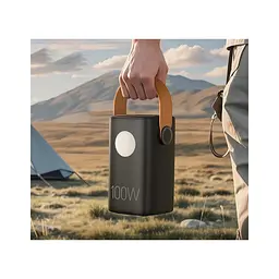 Батарея універсальна HOCO 60000mAh Astrum PD/100W, QC/3.0, LED lamp, Black (DB160 / 714724) - мініатюра 7