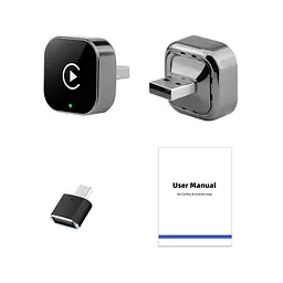 Бездротовий USB адаптер CarAIBOX EC14-DD для CarPlay та Android Auto - мініатюра 7