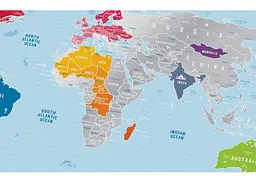 Скретч карта світу 1DEA.me Travel Map Silver World (13010) - мініатюра 5