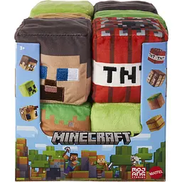М'яка іграшка Minecraft квадратна в асортименті (JGR74) - мініатюра 2