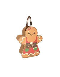 Новорічний набір цукерок Feletti Carton Box Gingerbread 200 г - мініатюра 5