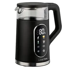 Електрочайник LEK-6836, Black, 2000W,1 LIBERTON teh0028645 - мініатюра 2