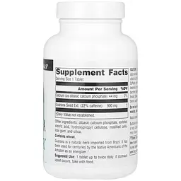Екстракт гуарани Source Naturals Guarana Energizer™ 900 мг 100 таблеток - мініатюра 2