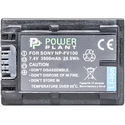 Акумулятор до фото/відео PowerPlant Sony NP-FV100 (DV00DV1271)