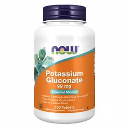 Калій глюконат Potassium Gluconate 99 мг 250 таблеток