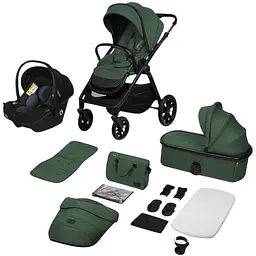Коляска універсальна Lionelo Layla 3 в 1 green forest (LO-LAYLA 3IN1 GREEN FOREST) - мініатюра 15