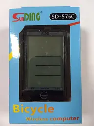Бездротовий велокомп'ютер SunDing SD-576C waterproof + 27 функцій + підсвічування 2.5 дюйм - мініатюра 2