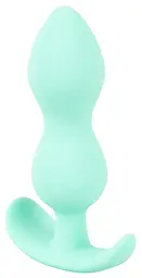 Анальна пробка Cuties Mini Butt 7.5х2.8 см (м'ятний) - мініатюра 4
