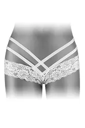 Трусики S-L (белые) Fashion Secret Anne White