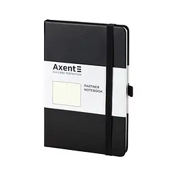 Книга записна Axent Partner, 125x195 мм, 96 аркушів, крапка, чорна (8306-01-A) - мініатюра 2