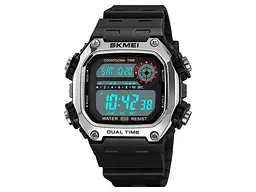 Чоловічий наручний годинник 2126SIBK Silver-Black Skmei acs0030249 - мініатюра 3