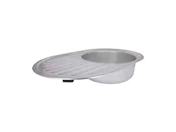 Мийка врізна Brinex 770х500х180мм 1 7750, Satin 0,8мм BRIN7750SAT08 - мініатюра 4