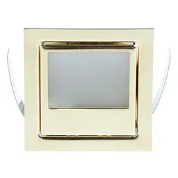 Світильник Brille меблевий точковий квадрат HDL-07-втL10A BRASS