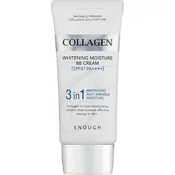 BB-крем для обличчя Enough Collagen 3 in 1 Whitening Moisture BB Cream SPF47 PA+++ з морським колагеном 50 г - мініатюра 2