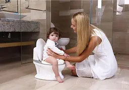 Горщик дитячий Tega Baby Міні-туалет FreeOn White - мініатюра 3