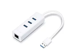 Мережевий адаптер USB TP-LINK UE330, White, 1xGLan, USB 3.0, RTL8153