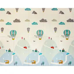Розвиваючий килимок Lionelo Salma Multicolor (LOE-SALMA MULTICOLOR) - мініатюра 2