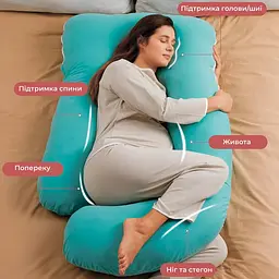 Подушка кокон для вагітних та годування - мініатюра 7