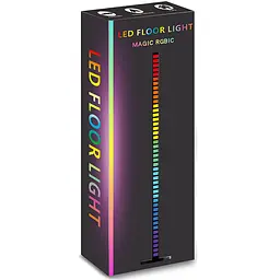 Підлогова кутова LED лампа RGB Magic 2 Bluetooth USB with app Black - мініатюра 6