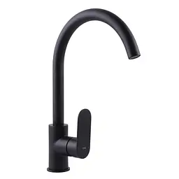 Змішувач для кухні Topaz Barts TB 07403-H36-BL Чорний матовий