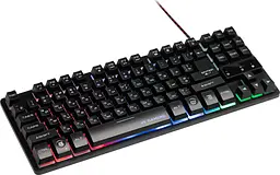 Клавіатура 2E Gaming KG290 87 keys LED USB Black Ukr [2E-KG290UB] [74256] - мініатюра 3