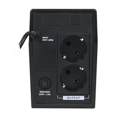 Пристрій безперебійного живлення LogicPower LPM-700VA-P (3172) - мініатюра 4