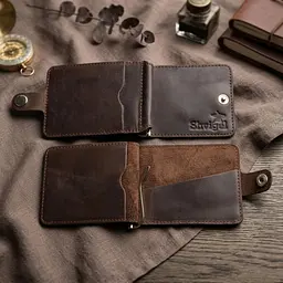 Затискач для купюр SHVIGEL 13786 коричневий - мініатюра 3