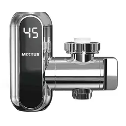 Водонагрівач Mixxus Electra 650-E хром 3,3 kW з кріпленням на вилив MI6509