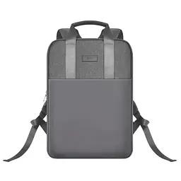 Рюкзак для ноутбука Wiwu Minimalist Backpack 15.6 Grey - мініатюра 2
