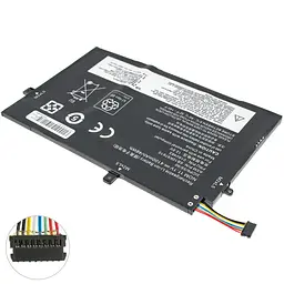 Акумулятор Lenovo L17M3P51 (ThinkPad Edge E480, E580, E490) 11.1V 45Wh Black (SB10K97607) - мініатюра 2