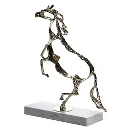 Декоративна фігурка Yiwu Horse 28х8.5х34 см металева статуетка колекційна для дому настільний декор HP-7-8