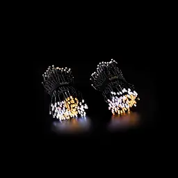 Twinkly Smart LED Гірлянда Twinkly Strings AWW 400, Gen II, IP44, довжина 32м, кабель чорний - мініатюра 5