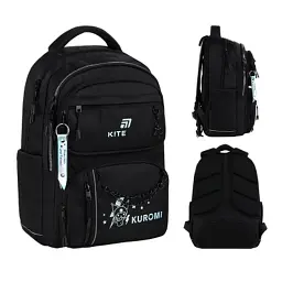 Рюкзак шкільний Kite Education teens 2594M Kuromi (HK26-2594M)