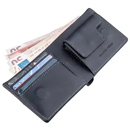 Шкіряне портмоне GRANDE PELLE 9х11х3 см acs0015764 - мініатюра 3