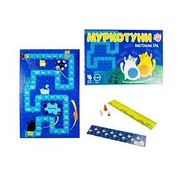 Настільна гра-бродилка "Муркотуни" Strateg 30246 українською мовою - мініатюра 2