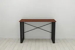 Письмовий стіл Ferrum-decor Драйв 750x1200x600 Чорний метал ДСП Венге Магія 16 мм (FRD-105352) - мініатюра 5