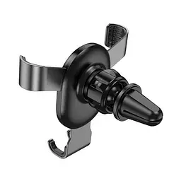 Холдер Hoco CA56 Plus Armor metal gravity car holder Чорний - мініатюра 3