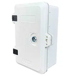 Бокс монтажний пластиковий СКІМ GRP 210х320х130 з панеллю IP65 ( С11801001 ) - мініатюра 3