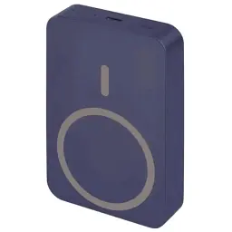 Батарея універсальна EMOS 10000mAh WI1046, 20W, Wireless, blue (B0551BL) - мініатюра 4