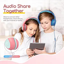 Дитячі навушники EarFun 2 шт з обмеженням гучності 85/94 дБ - мініатюра 3