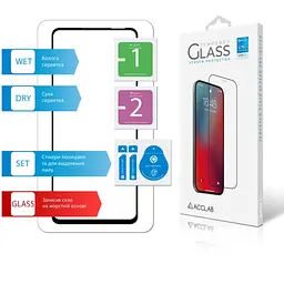 Скло захисне ACCLAB Full Glue Infinix Hot 50 4G Black (1283126606861) - мініатюра 7