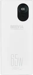 Зовнішній акумулятор brevia 30000mAh 65 W з дисплеєм