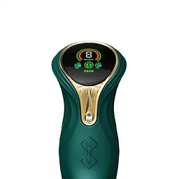 Вібратор-кролик Zalo Mose Rabbit Thruster 25.7 см зелений - мініатюра 14