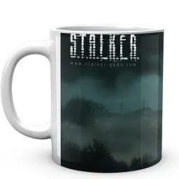 Кухоль GeekLand Сталкер S.t.a.l.k.e.r. war 2 ST.02.24 330 мл білий - мініатюра 2